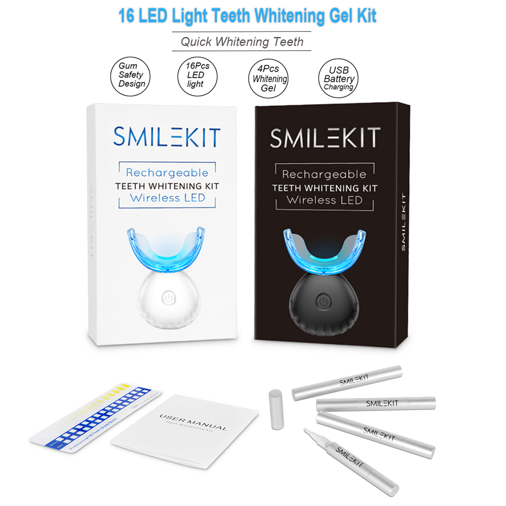 Teeth Whitening Bleaching Kit - Набор для отбеливания зубов Mini 16