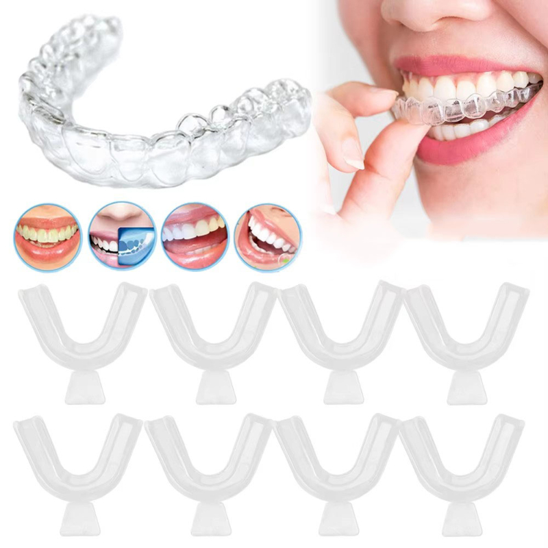 Teeth Whitening Mouth Guard - Набор из 1/3/6 пар силиконовых капп