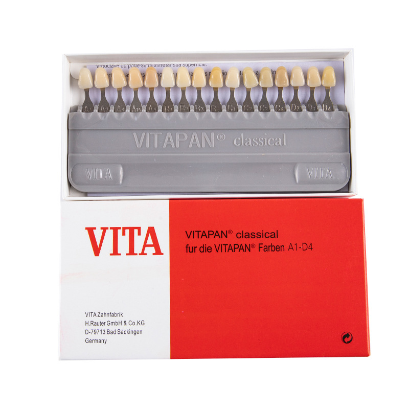 Teeth Whitening Dental - VITA 16-цветная направляющая для отбеливания зубов,