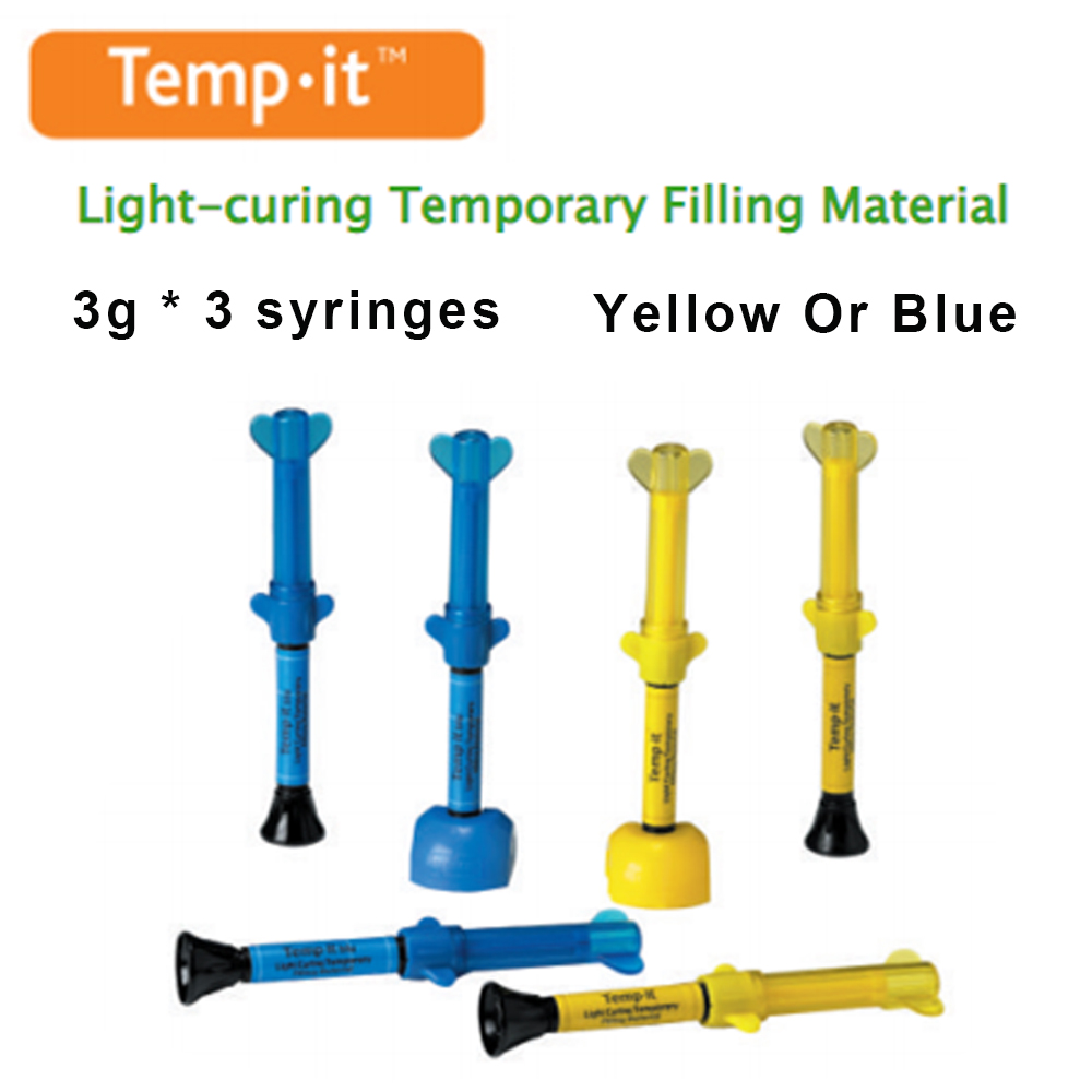 Teeth Whitening With Blue Light - 3g x 3 шт. Spident Temp