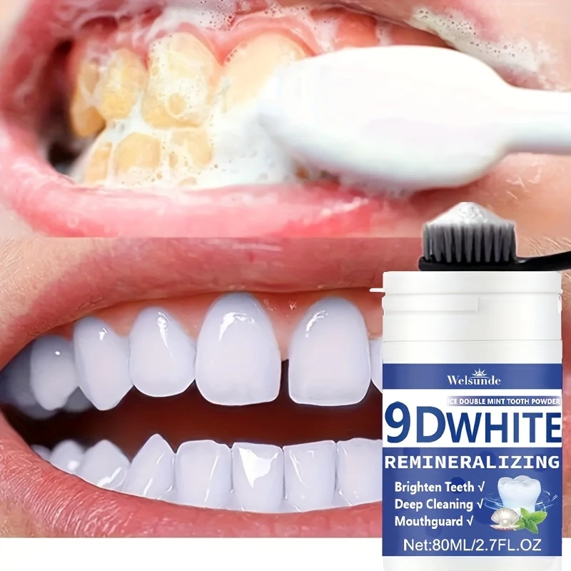 Teeth Whitening Price - 9D Белый реминерализующий зубной порошок с
