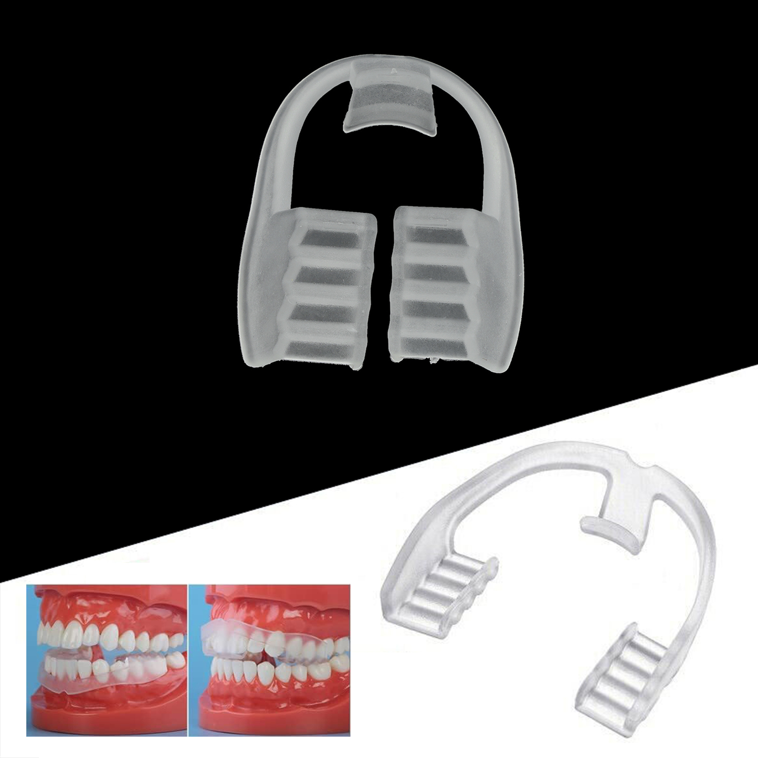 Teeth Whitening Mouth Guard - 2 шт. WELLCK стоматологическая капа бруксизм