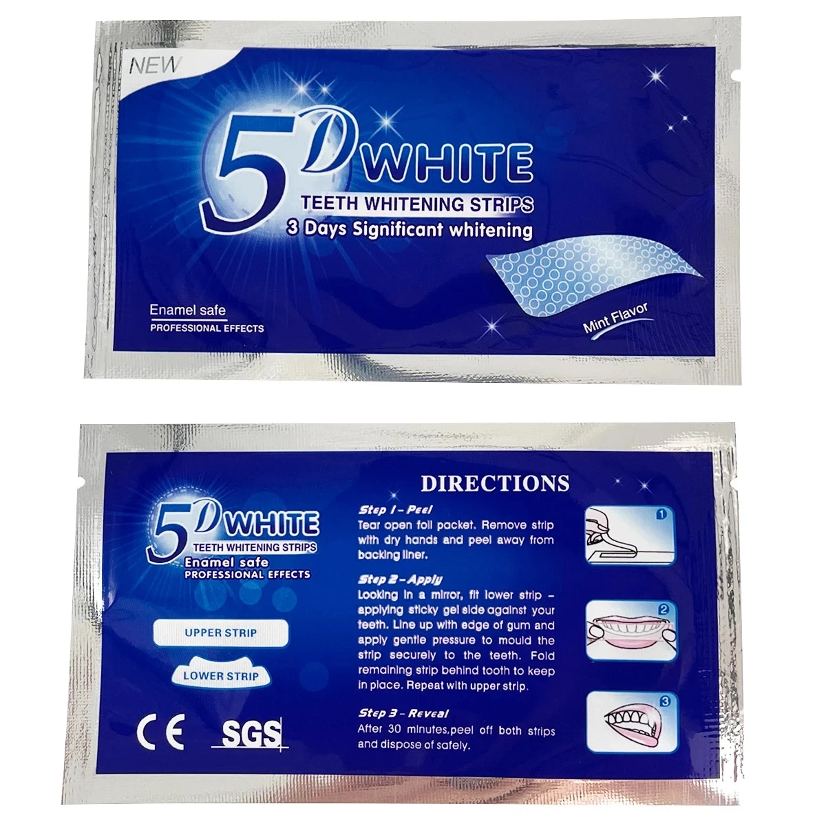 Teeth Whitening Effective - 1 коробка/2 коробки, отбеливающие полоски, полоски