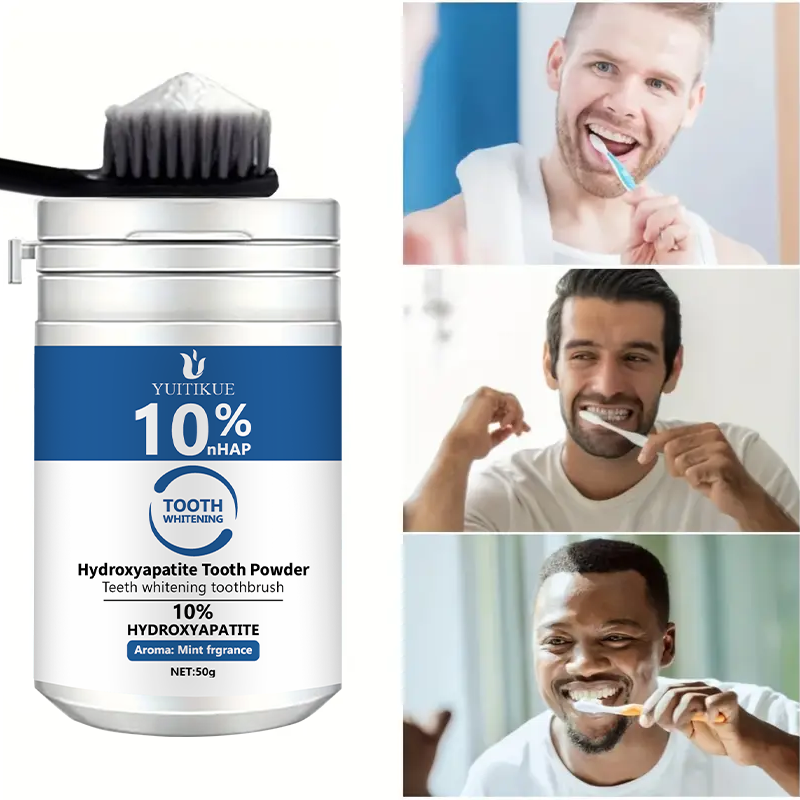 YUTIKUE 10% nHAP Зубной порошо – обзор и цена Teeth Whitening Price