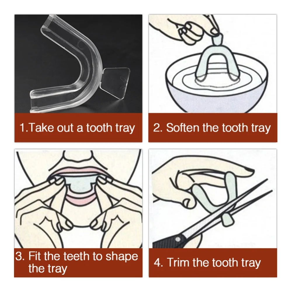 1-4 шт. противоснорковый капп- – обзор и цена Teeth Whitening Mouth Guard