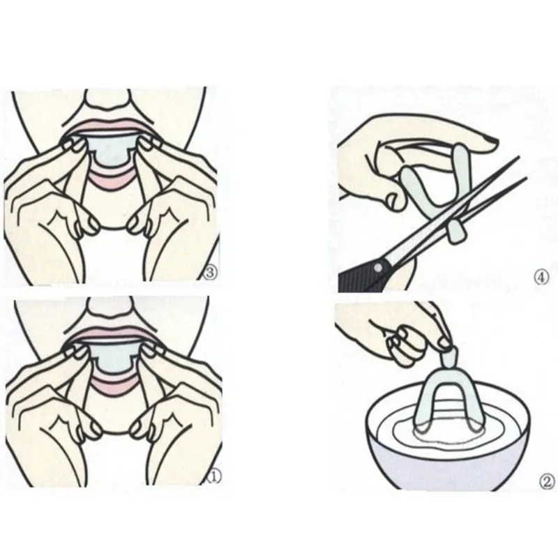 Набор из 1/3/6 пар силиконовых – обзор и цена Teeth Whitening Mouth Guard