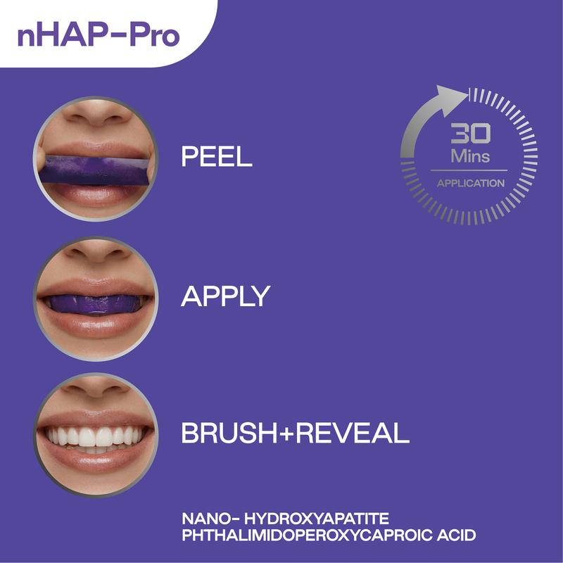 Фиолетовые полоски для отбелив – обзор и цена Teeth Whitening Effective