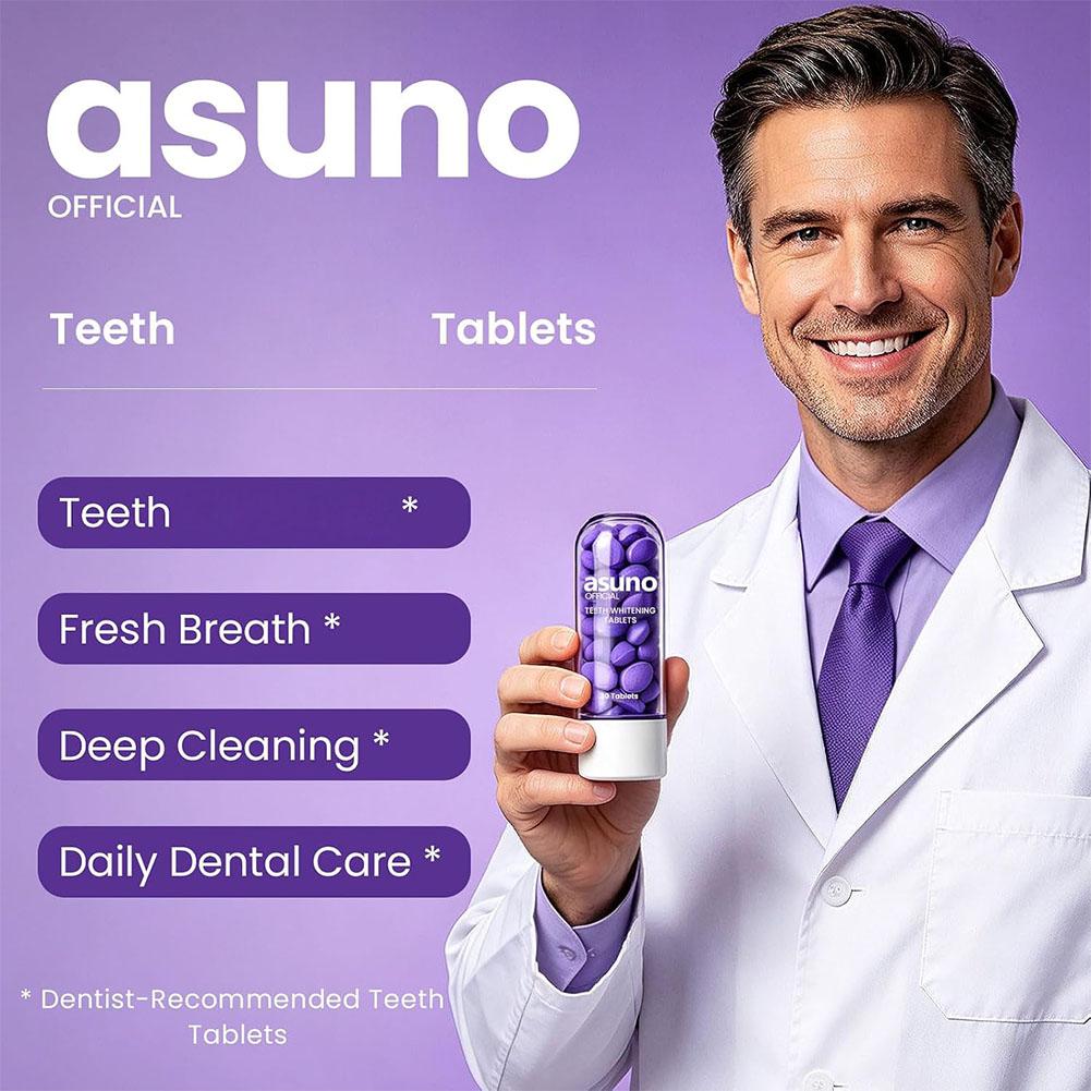 Фиолетовые таблетки для коррек – обзор и цена Teeth Whitening Yellow Teeth