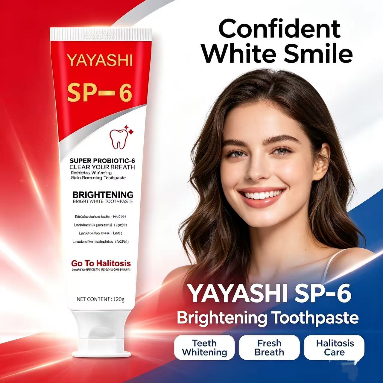 Зубная паста Sp-6 Probiotic с  – обзор и цена Teeth Whitening Best