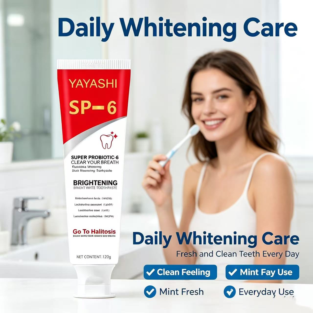 Зубная паста Sp-6 Probiotic с  – обзор и цена Teeth Whitening Best