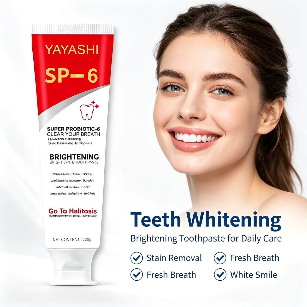 Зубная паста Sp-6 Probiotic с  – обзор и цена Teeth Whitening Best