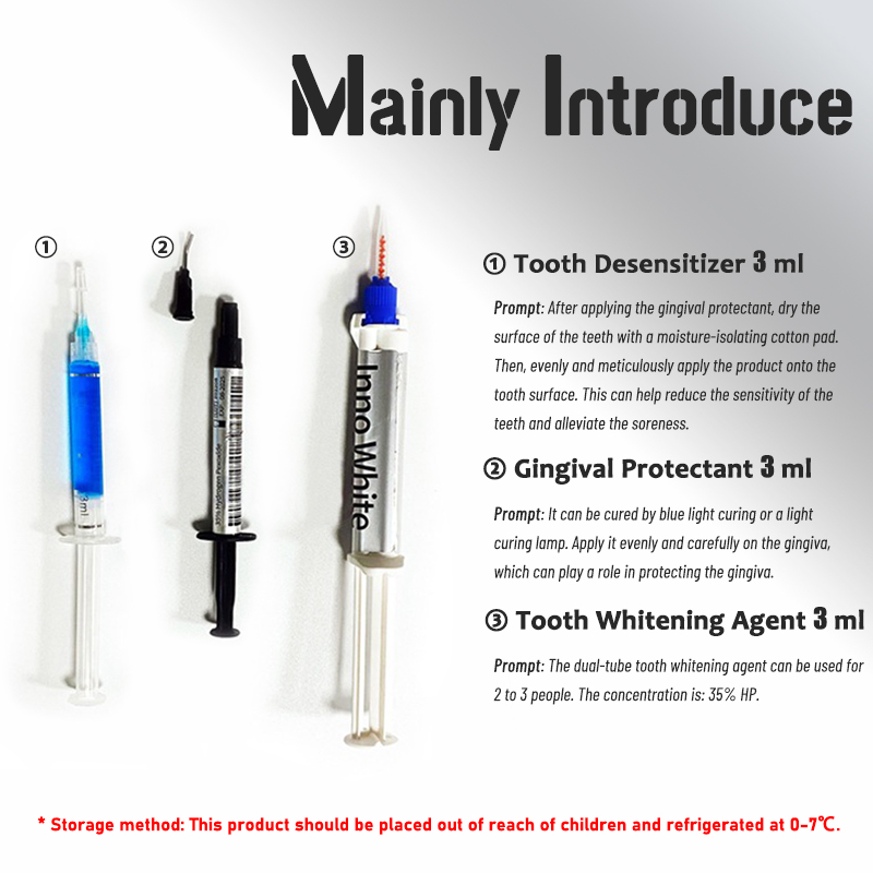 Профессиональный набор для отб – обзор и цена Teeth Whitening Bleaching Kit