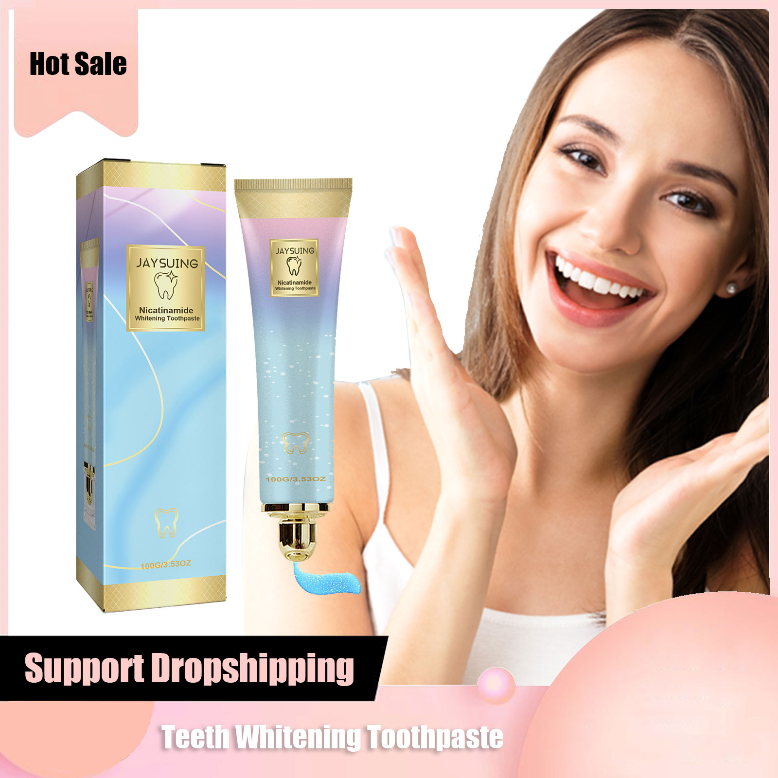 Зубная паста для отбеливания з – обзор и цена Teeth Whitening Yellow Teeth