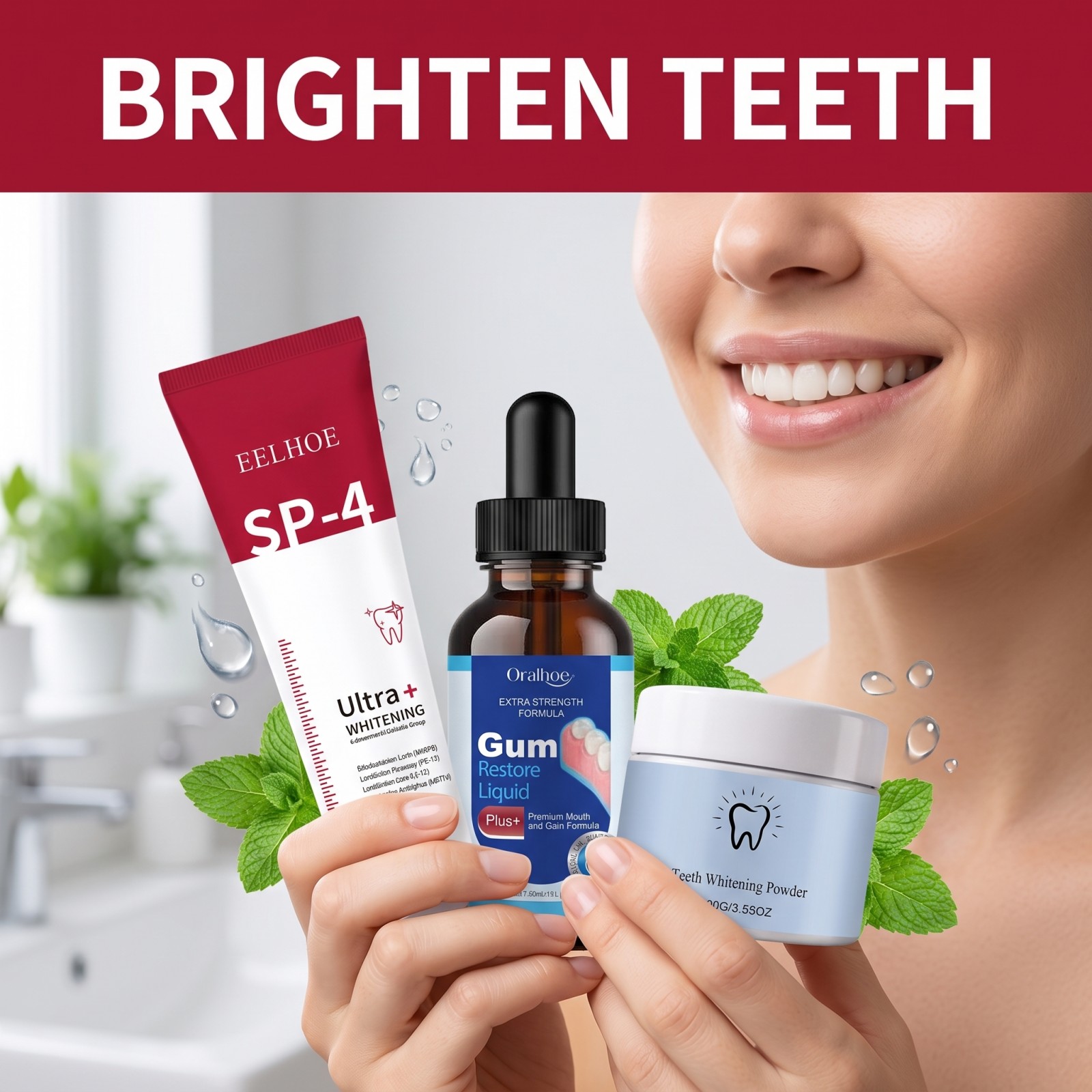 Набор для ухода за полостью рт – обзор и цена Teeth Whitening Price