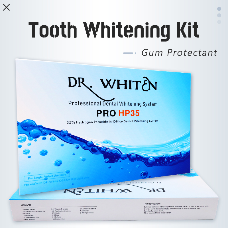 Профессиональный набор для отб – обзор и цена Teeth Whitening Bleaching Kit