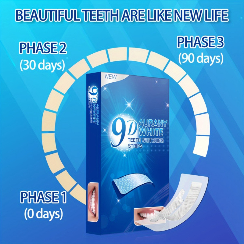 21 пара 9D белых полосок для о – обзор и цена Teeth Whitening Doctor