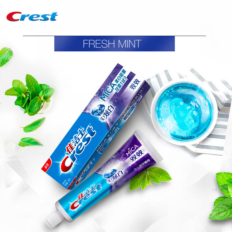 Crest 3D зубная паста со слюдо – обзор и цена Teeth Whitening Effective
