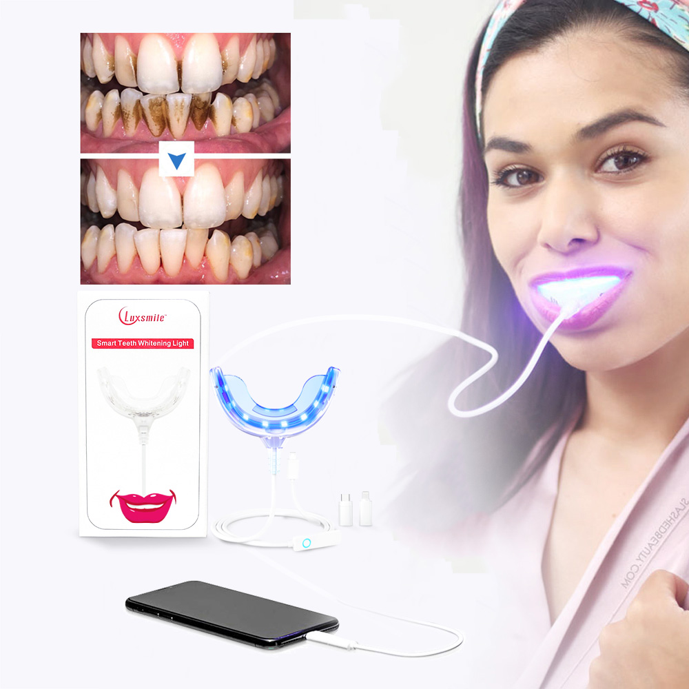 Роскошный умный светодиодный о – обзор и цена Teeth Whitening With Blue Light