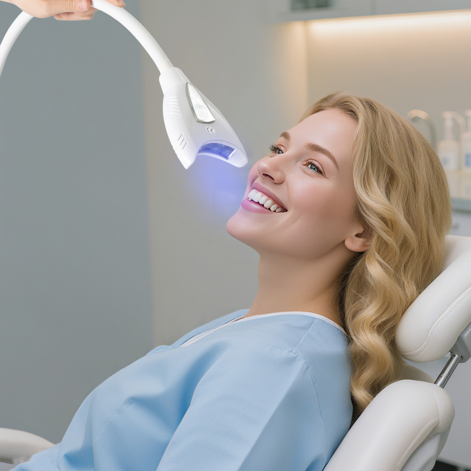 Аппарат для отбеливания зубов  – обзор и цена Teeth Whitening Bleach