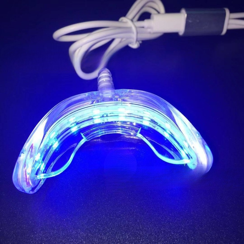 3-в-1 лампа для отбеливания зу – обзор и цена Teeth Whitening With Blue Light