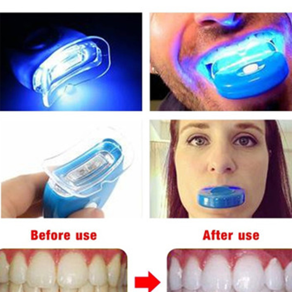 Новый синий светодиод отбелива – обзор и цена Teeth Whitening Uv