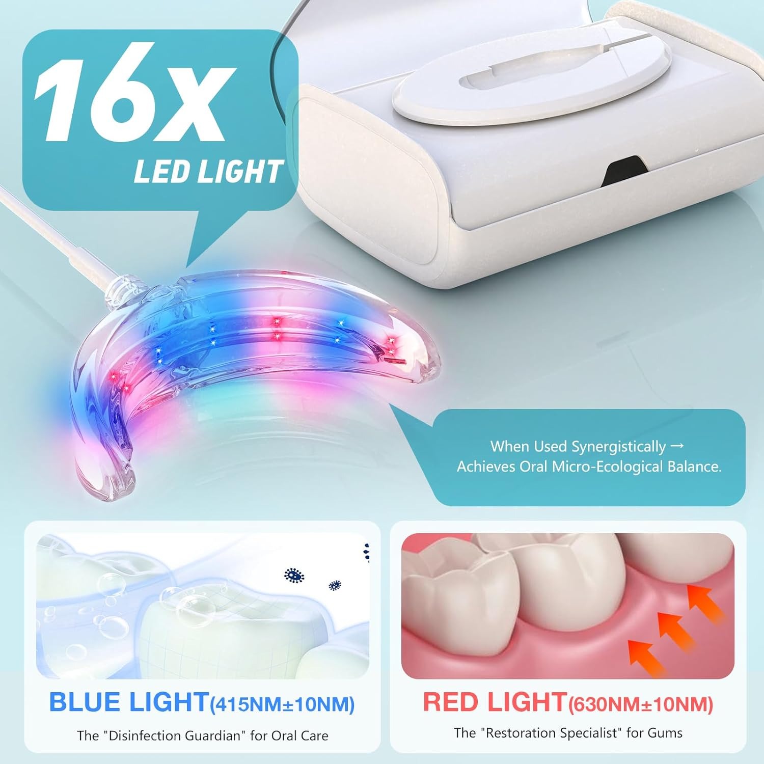 Лампа-усилитель для отбеливани – обзор и цена Teeth Whitening With Blue Light