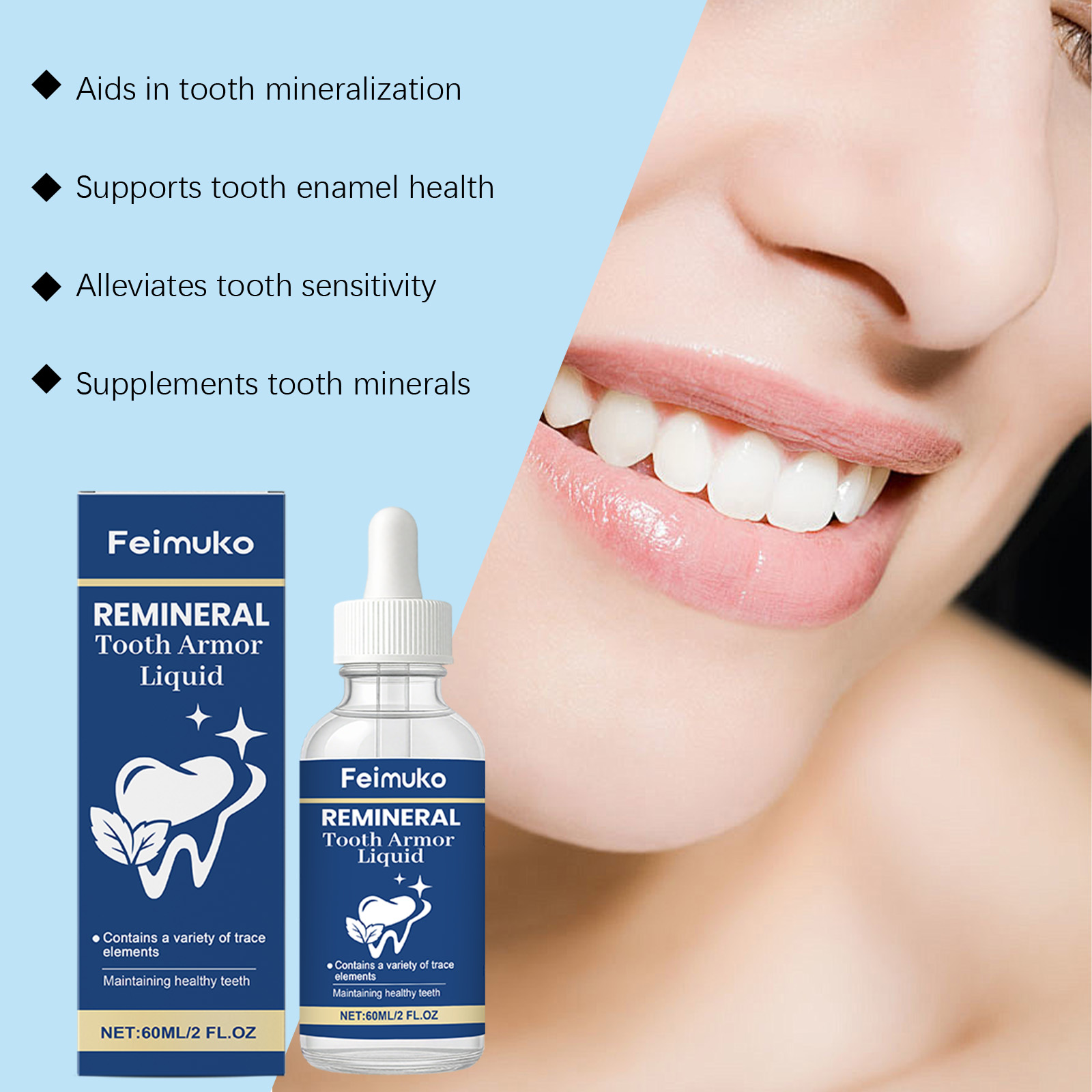 Жидкость для ухода за зубами с – обзор и цена Teeth Whitening Effective
