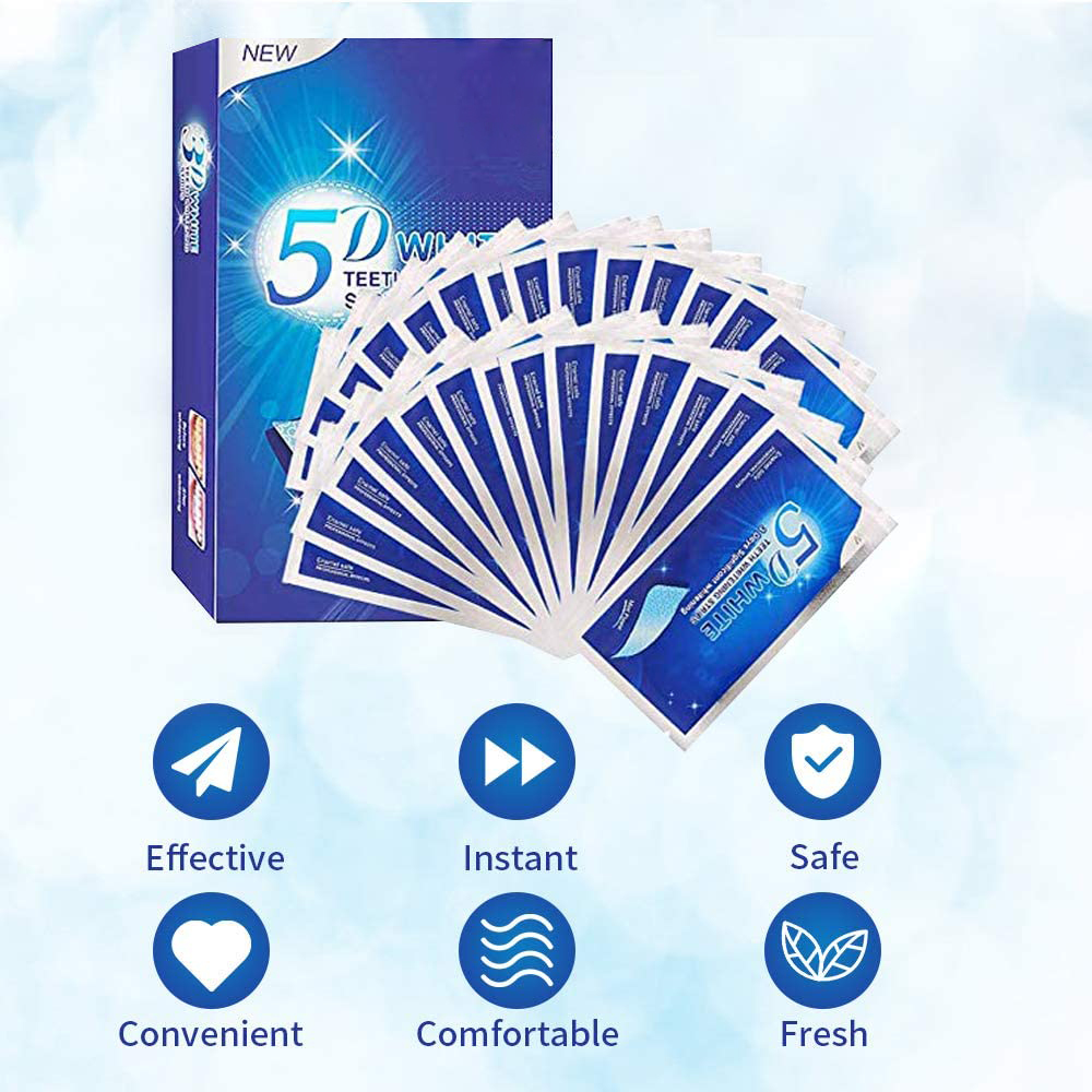 5D-полоски для отбеливания зуб – обзор и цена Teeth Whitening Price