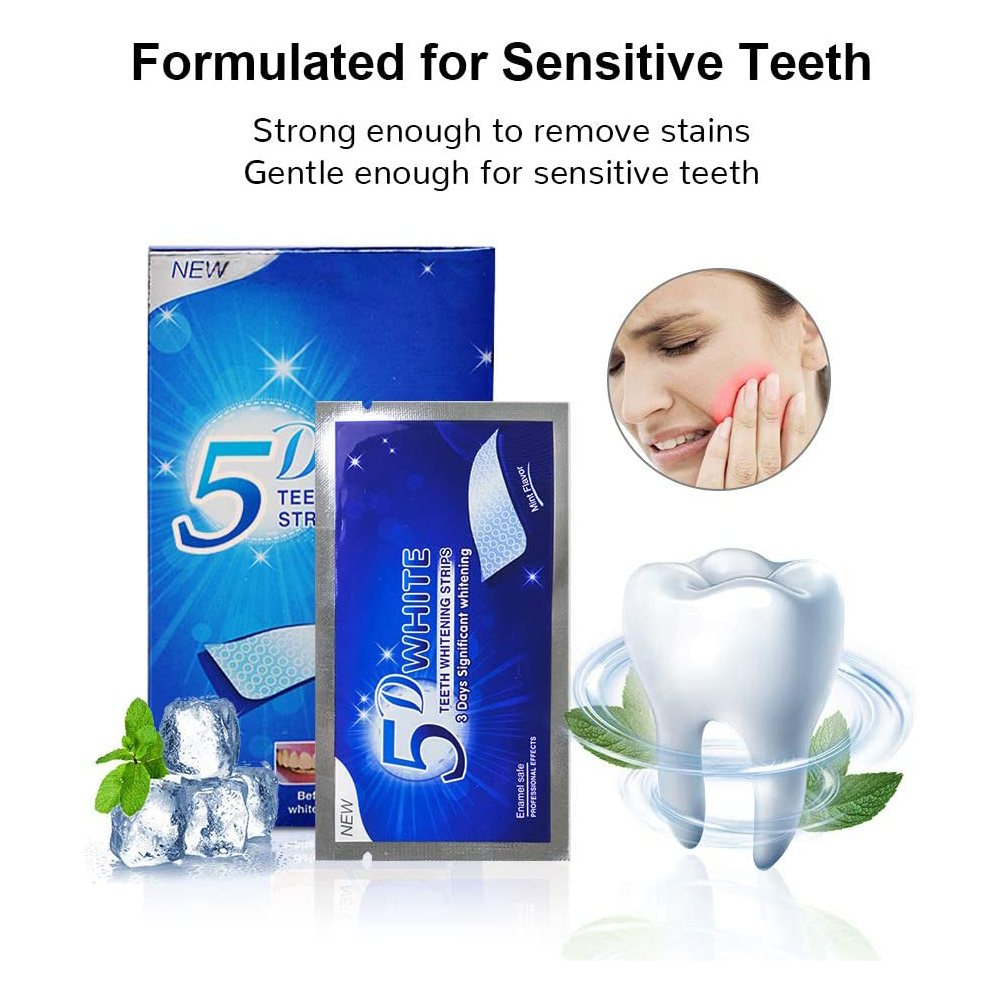 5D-полоски для отбеливания зуб – обзор и цена Teeth Whitening Price